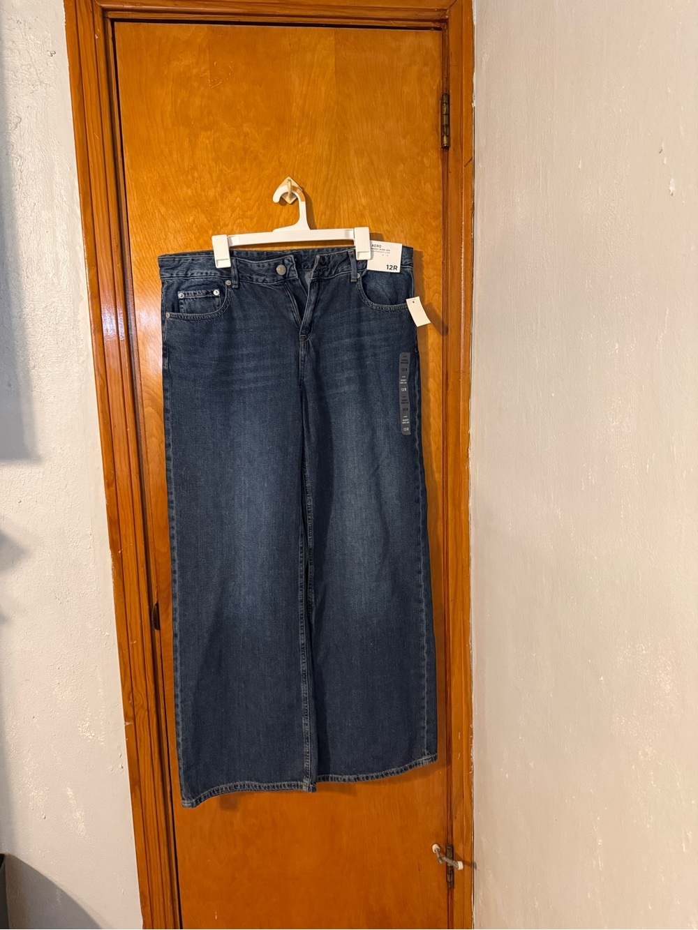 Aeropostale Wide Leg Dark Wash Women’s Jeans Size 12R